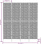 vidaXL - Kamerscherm - met - 4 - panelen - 163x180 - cm - waterhyacint - zwart