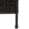 vidaXL - Kamerscherm - met - 4 - panelen - 163x180 - cm - waterhyacint - zwart