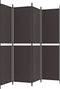 vidaXL-Kamerscherm-met-4-panelen-200x200-cm-stof-bruin