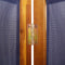 vidaXL - Kamerscherm - met - 4 - panelen - 280x180 - cm - donkerblauw