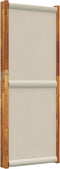 vidaXL - Kamerscherm - met - 4 - panelen - 280x180 - cm - lichtgrijs