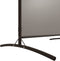 vidaXL - Kamerscherm - met - 4 - panelen - 346x180 - cm - stof - antracietkleurig