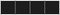 vidaXL - Kamerscherm - met - 4 - panelen - 698x180 - cm - stof - zwart