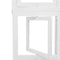 vidaXL - Kamerscherm - met - 4 - panelen - massief - paulowniahout - wit