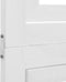vidaXL - Kamerscherm - met - 4 - panelen - massief - paulowniahout - wit