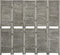 vidaXL - Kamerscherm - met - 5 - panelen - 179x166 - cm - massief - hout - grijs