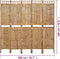 vidaXL - Kamerscherm - met - 5 - panelen - 200x180 - cm - bamboe