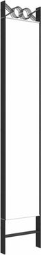 vidaXL - Kamerscherm - met - 5 - panelen - 200x220 - cm - stof - wit