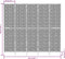 vidaXL - Kamerscherm - met - 5 - panelen - 205x180 - cm - waterhyacint