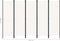 vidaXL - Kamerscherm - met - 5 - panelen - 250x180 - cm - wit