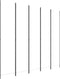 vidaXL - Kamerscherm - met - 5 - panelen - 250x220 - cm - stof - wit
