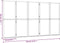 vidaXL - Kamerscherm - met - 5 - panelen - 350x180 - cm - crèmewit