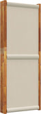 vidaXL - Kamerscherm - met - 5 - panelen - 350x180 - cm - lichtgrijs