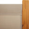 vidaXL - Kamerscherm - met - 5 - panelen - 350x180 - cm - taupe