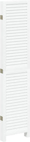 vidaXL-Kamerscherm-met-5-panelen-massief-paulowniahout-wit