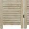 vidaXL - Kamerscherm - met - 6 - panelen - 210x165 - cm - massief - paulowniahout