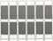 vidaXL - Kamerscherm - met - 6 - panelen - 210x165 - cm - stof - grijs