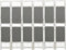 vidaXL - Kamerscherm - met - 6 - panelen - 210x165 - cm - stof - grijs