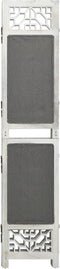 vidaXL - Kamerscherm - met - 6 - panelen - 210x165 - cm - stof - grijs