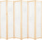 vidaXL - Kamerscherm - met - 6 - panelen - 240x170x4 - cm - stof - crème