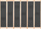 vidaXL - Kamerscherm - met - 6 - panelen - 240x170x4 - cm - stof - grijs