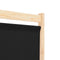 vidaXL - Kamerscherm - met - 6 - panelen - 240x170x4 - cm - stof - zwart