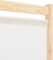 vidaXL - Kamerscherm - met - 6 - panelen - 240x170x4 - cm - stof - crème