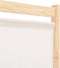 vidaXL - Kamerscherm - met - 6 - panelen - 240x170x4 - cm - stof - crème
