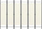 vidaXL - Kamerscherm - met - 6 - panelen - 240x180 - cm - wit