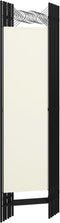 vidaXL - Kamerscherm - met - 6 - panelen - 240x180 - cm - wit