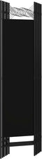 vidaXL - Kamerscherm - met - 6 - panelen - 240x180 - cm - zwart
