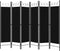 vidaXL - Kamerscherm - met - 6 - panelen - 240x180 - cm - zwart