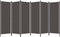 vidaXL - Kamerscherm - met - 6 - panelen - 300x180 - cm - antraciet