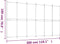 vidaXL - Kamerscherm - met - 6 - panelen - 300x180 - cm - stof - wit