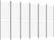 vidaXL - Kamerscherm - met - 6 - panelen - 300x180 - cm - stof - wit
