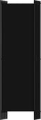 vidaXL - Kamerscherm - met - 6 - panelen - 300x180 - cm - zwart