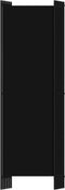 vidaXL - Kamerscherm - met - 6 - panelen - 300x180 - cm - zwart