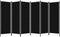 vidaXL - Kamerscherm - met - 6 - panelen - 300x180 - cm - zwart