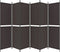 vidaXL - Kamerscherm - met - 6 - panelen - 300x200 - cm - stof - bruin