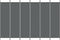 vidaXL - Kamerscherm - met - 6 - panelen - 300x200 - cm - stof - antracietkleurig