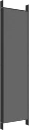 vidaXL - Kamerscherm - met - 6 - panelen - 300x200 - cm - stof - antracietkleurig