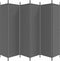 vidaXL - Kamerscherm - met - 6 - panelen - 300x200 - cm - stof - antracietkleurig