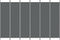 vidaXL - Kamerscherm - met - 6 - panelen - 300x200 - cm - stof - antracietkleurig