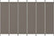 vidaXL - Kamerscherm - met - 6 - panelen - 300x200 - cm - stof - antracietkleurig