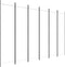 vidaXL - Kamerscherm - met - 6 - panelen - 300x200 - cm - stof - wit