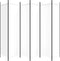 vidaXL - Kamerscherm - met - 6 - panelen - 300x200 - cm - stof - wit
