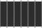 vidaXL - Kamerscherm - met - 6 - panelen - 300x200 - cm - stof - zwart