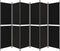 vidaXL - Kamerscherm - met - 6 - panelen - 300x200 - cm - stof - zwart