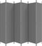 vidaXL - Kamerscherm - met - 6 - panelen - 300x220 - cm - stof - antracietkleurig
