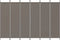 vidaXL - Kamerscherm - met - 6 - panelen - 300x220 - cm - stof - antracietkleurig